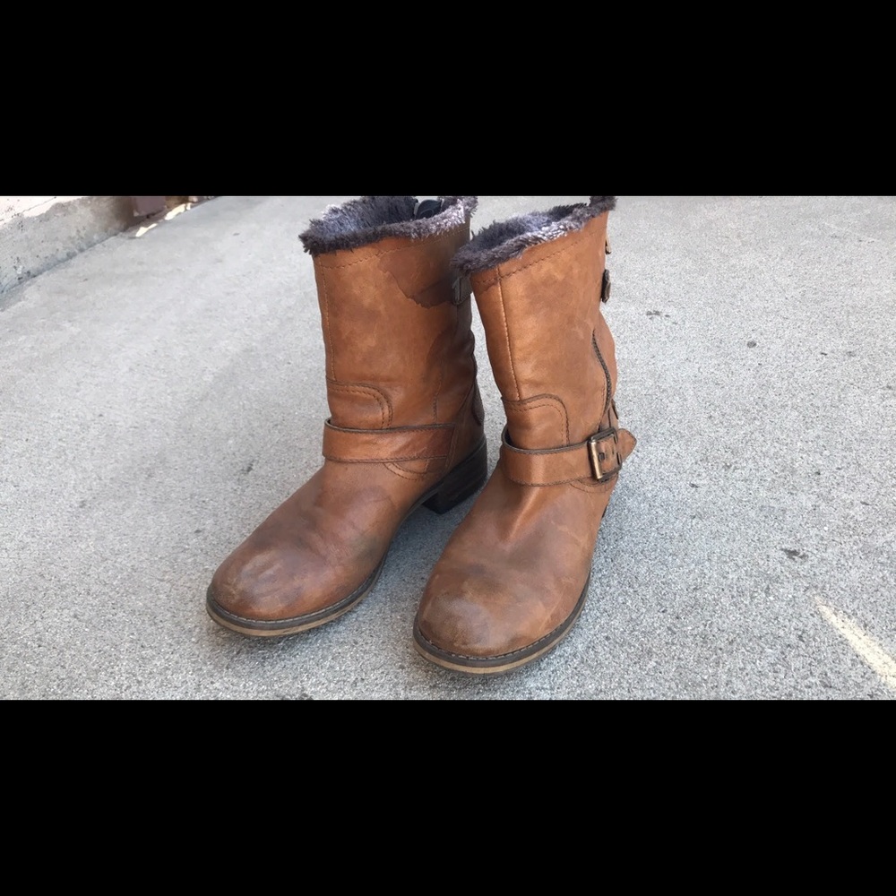 Moto style Clark’s boots